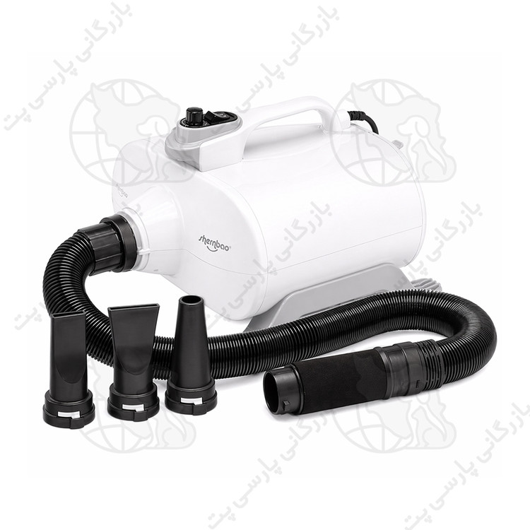 سشوار حیوانات دوموتوره شرنبائو مدل 3000F (باگارانتی پارسی پت)